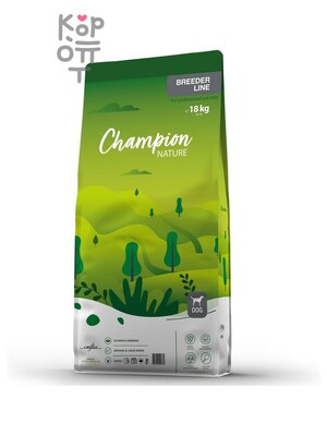 Сухой корм CRAFTIA CHAMPION NATURE ULTRA для щенков средних и крупных пород из лосося и сельди 18кг.
