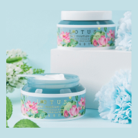 Jigott LOTUS FLOWER MOISTURE CREAM - Глубоко увлажняющий крем для лица с экстрактом лотоса, 100 мл