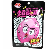 Леденцы супер кислые лимоны Luxing Sour Candy со вкусом Лимона