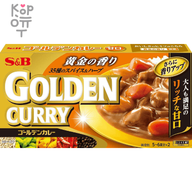 S&amp;B Golden Carry Mix - Соус Голден Карри Микс. — Корейские товары для всей семьи(КорОпт)