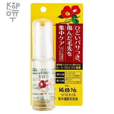 KUROBARA Tsubaki Oil Чистое масло камелии Концентрированная эссенция для восстановления поврежденных волос с маслом камелии 50мл. &mdash; Корейские товары для всей семьи(КорОпт)