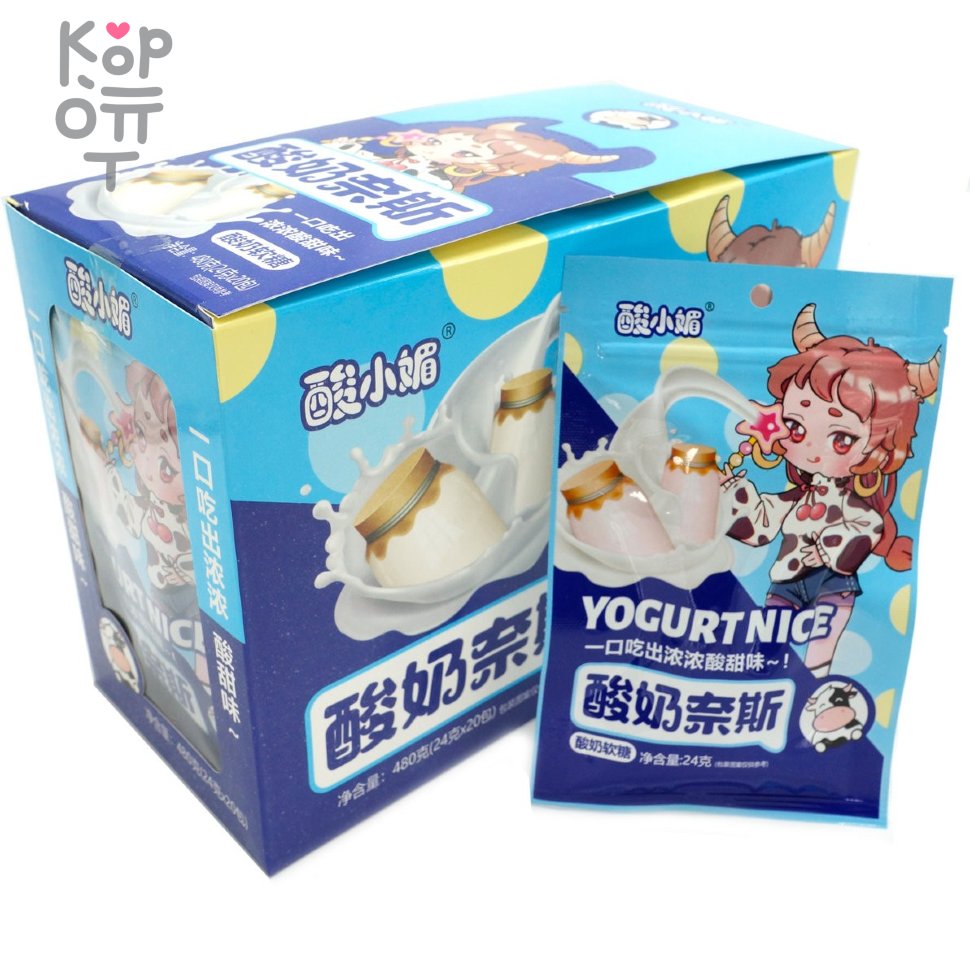 Мягкая конфета Xiaomei Коровка - Йогуртовая Помадка со вкусом Молока, купить с доставкой на дом фото 1 — Корейские товары для всей семьи(КорОпт)