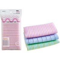 SUNG BO Мочалка для душа Fresh Shower Towel - №117 28 см × 100 см средней жесткости, нейлон