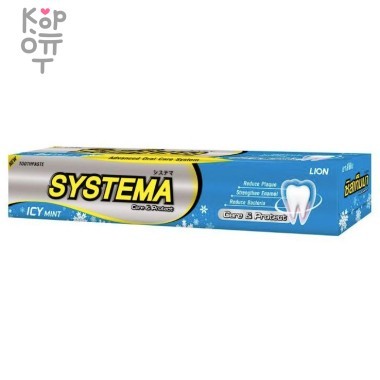 LION Systema ICE Mint - Зубная паста - Ледяная мята &mdash; Корейские товары для всей семьи(КорОпт)