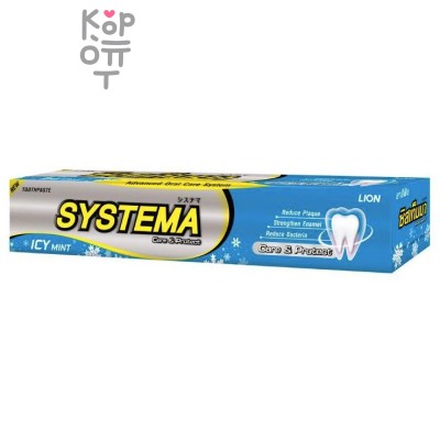 LION Systema ICE Mint - Зубная паста - Ледяная мята, 40 г