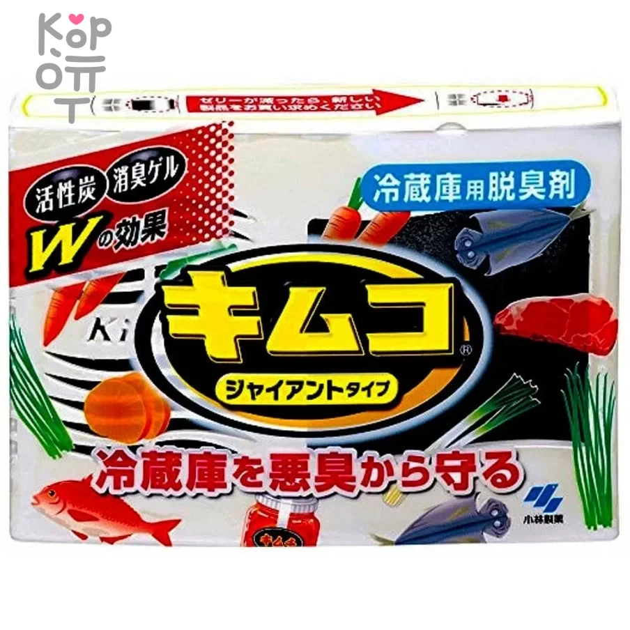KOBAYASHI Kimco Giant Refrigerator Deodorizer - Поглотитель неприятных запахов для холодильника 162гр., купить с доставкой на дом фото 1 — Корейские товары для всей семьи(КорОпт)