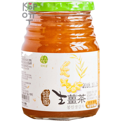 Da Jung Damizle Honey Ginger Tea - Медово-имбирный чай, 580 г