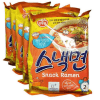 Ottogi Snack ramen Лапша со вкусом говядины, 108гр. пачка, купить с доставкой на дом фото 2 — Корейские товары для всей семьи(КорОпт)