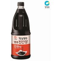 DAESANG Soy Sauce Jin - Сваренный соевый соус с Насыщенным вкусом и солнечным оттенком для всех блюд, кроме супа