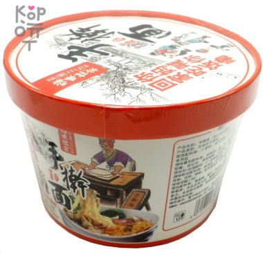 Лапша быстрого приготовления HAIWEIYIJIA &quot;Мама зовет тебя на ужин&quot; со вкусом томатов с яйцом, 118гр. — Корейские товары для всей семьи(КорОпт)