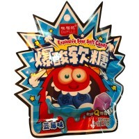 Кислый мармелад Dufuji EXplosive Sour Soft Candy со вкусом Голубики