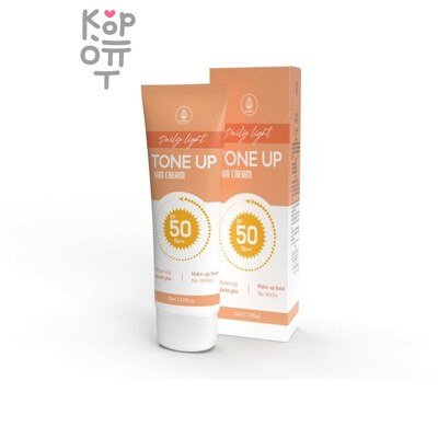 Med B Daily Light Tone Up Sun Cream SPF50+ PA+++ - Солнцезащитный крем, 70мл. 