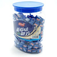 Жевательные конфеты Qilaiya Черничный Кубик, 540гр.