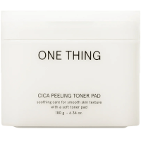 ONE THING Cica Peeling Toner Pad - Очищающие пилинг-пэды для лица с Центеллой Азиатской 180гр./65шт.