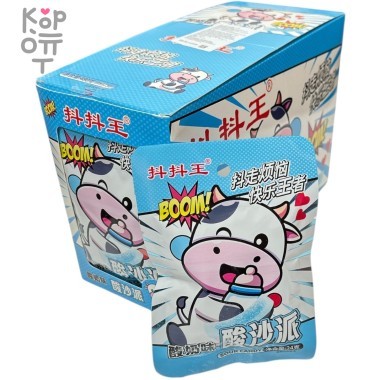 Кислый мармелад Boom спелые фрукты, со вкусом Йогурта — Корейские товары для всей семьи(КорОпт)