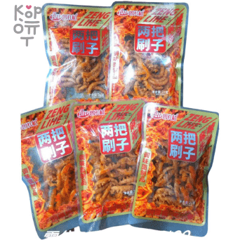 Снэк Baxikaoya - Острые полоски со вкусом бразильской жареной утки, 21гр., купить с доставкой на дом фото 1 &mdash; Корейские товары для всей семьи(КорОпт)