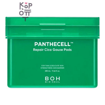 Bioheal BOH Panthecell Repair Cica Gauze Pads - Тонер-пэды с экстрактом центеллы 280 мл / 80 шт.