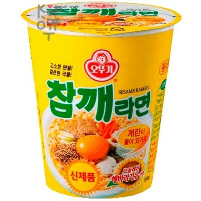 OTTOGI Лапша со вкусом говядины и кунжута 65гр.