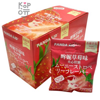 Мягкая конфета Panda Kid со вкусом Клубники