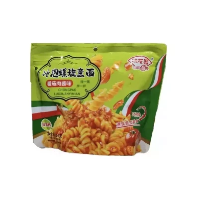 Kouda Mifan — Freeze-Dried Tomato Meat Sauce Pasta — Макароны сублимированные со вкусом томатного соуса с мясом, 116 г — коробка 50 шт