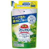 KAO "Magiсclean" Bath Foaming Spray  - Чистящее средство для ванны с антибактериальным эффектом против черной и розовой плесени, аромат зелёных трав.
