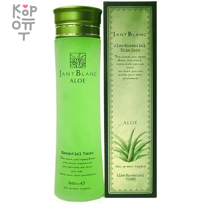 Jant Blanc  Aloe Essential Toner - Увлажняющий тонер для лица с экстрактом Алоэ 150мл., купить с доставкой на дом фото 1 &mdash; Корейские товары для всей семьи(КорОпт)
