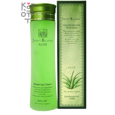 Jant Blanc  Aloe Essential Toner - Увлажняющий тонер для лица с экстрактом Алоэ 150мл.