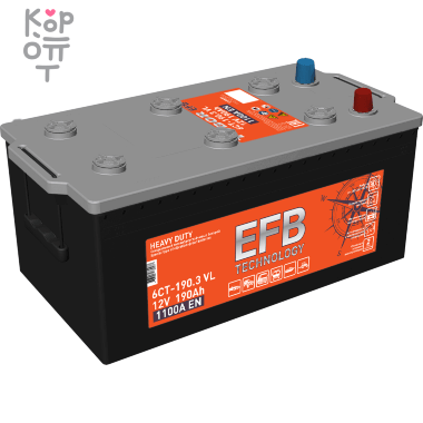 Аккумулятор TITAN EFB 6СТ-190.3VL — Корейские товары для всей семьи(КорОпт)