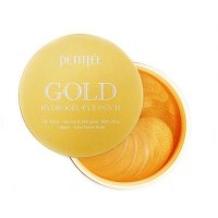 Petitfee Gold Hydrogel Eye Patch - Гидрогелевы патчи для глаз с 24-каратным коллоидным золотом 60 шт