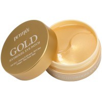 Petitfee Gold Hydrogel Eye Patch - Гидрогелевые патчи для кожи вокруг глаз с золотом 60шт.