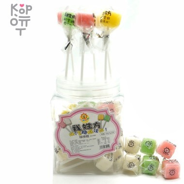 Леденцы на палочке с вкусом фруктов — Корейские товары для всей семьи(КорОпт)