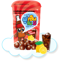 Резинка жевательная драже с колой и лимоном Fusen No Mi Cola Lemon Lotte, 15гр.
