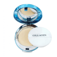 Enough Collagen Hydro Moisture Two Way Cake (Including Refill) - Увлажняющая коллагеновая пудра SPF25 PA++ 13гр.(С Запаской)