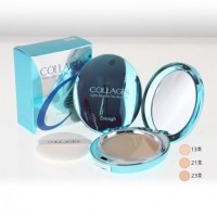 Enough Collagen Hydro Moisture Two Way Cake (Including Refill) - Увлажняющая коллагеновая пудра SPF25 PA++ 13гр.(С Запаской)