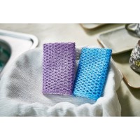SB CLEAN&CLEAR - Скраббер-сеточка для мытья посуды №366 "Pearl Scrub" - 25смх20см, полиэстер 1шт.