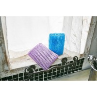 SB CLEAN&CLEAR - Скраббер-сеточка для мытья посуды №366 "Pearl Scrub" - 25смх20см, полиэстер 1шт.