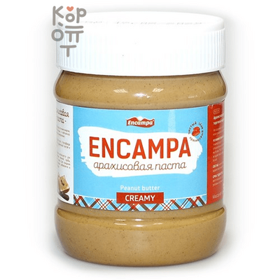 Encampa Peanut Butter Creamy - Арахисовая паста 340гр.