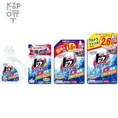 Lion Жидкое средство для стирки ТОР-сила ферментов — Корейские товары для всей семьи(КорОпт)