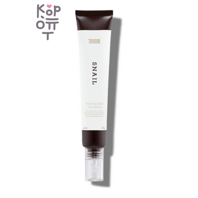 Tenzero Vitalizing Snail Eye Serum - Антивозрастная сыворотка для кожи вокруг глаз с Муцином Улитки, 30 мл