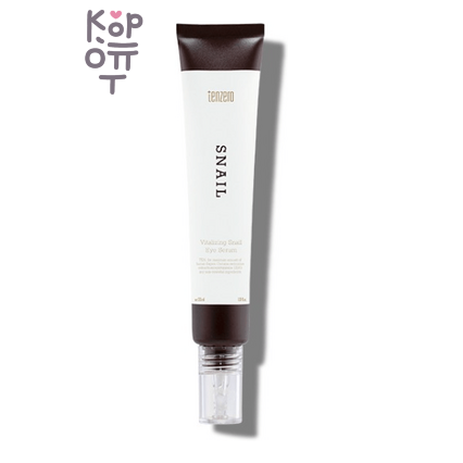 Tenzero Vitalizing Snail Eye Serum - Антивозрастная сыворотка для кожи вокруг глаз с Муцином Улитки, 30 мл