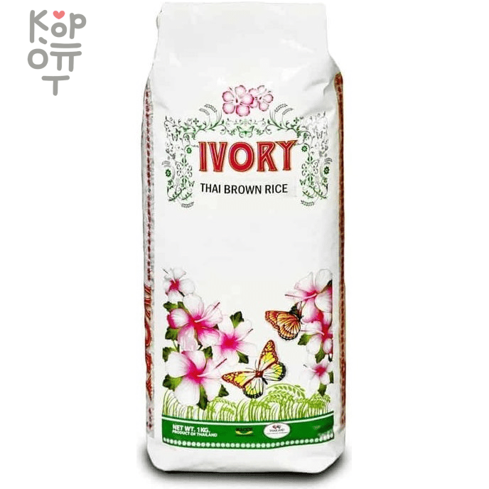 Рис тайский коричневый, Ivory, 1кг., купить с доставкой на дом фото 1 &mdash; Корейские товары для всей семьи(КорОпт)