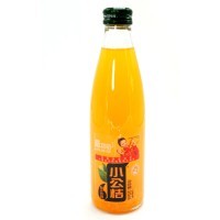 Слабогазированный напиток Lan Ge GE Orange Drinks - Апельсиновый сок с мякотью, 315мл.