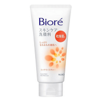 KAO Biore Skin Care Facial Cleanser Rich Moisture - Очищающая пенка для лица "Глубокое увлажнение", 130 г