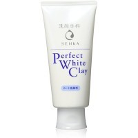 SHISEIDO SENKA Perfect White Clay - Очищающая пенка для умывания на основе белой глины, 120 г