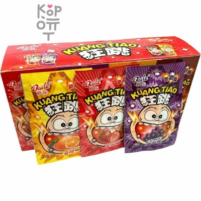 Конфеты Шипучка Popping Candy Mix Flavor - Шипучка - взрывашка "Kuang Tiao" со вкусами фруктов и напитков