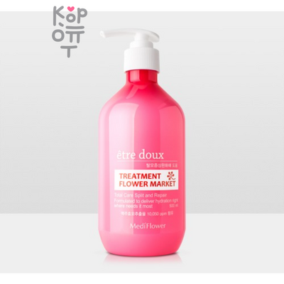 Medi Flower Etre Doux Flower Market Hair Treatment - Маска против выпадения волос с цветоным ароматом 500мл. 