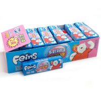 Жевательная резинка Feins "Мишка" Сэндвич со вкусом Клубники