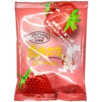 Мягкая конфета Shun Long со вкусом клубники и нугой со вкусом сыра