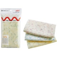 SUNG BO Мочалка для душа Heart Shower Towel - №134 28 см × 95 см средней жесткости, нейлон, полиэстер
