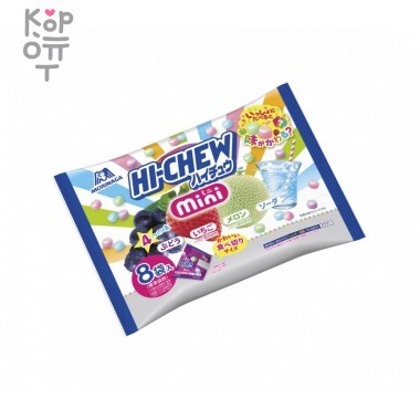 Morinaga Hi-Chew Mini - Конфеты жевательные 4 вкуса 80гр. — Корейские товары для всей семьи(КорОпт)